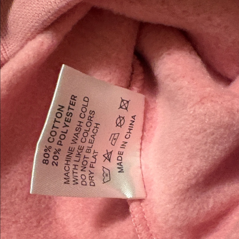 Parke Valentines Varsity Blush Mockneck, NEW - Picture 13 of 13